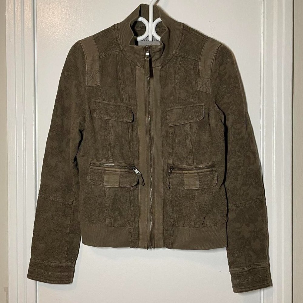 Anthropologie Marrakech Colby Jacquard Bomber Jacket size S - Picture 6 of 11